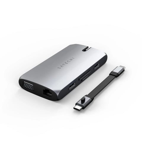 Satechi USB-C On-the-Go Multiport Adapter Tillbehör 
