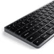 Satechi W3 USB-C-tangentbord - Nordisk Layout Tangentbord Satechi X1 Trådlöst tangentbord - Tangentbord Mac