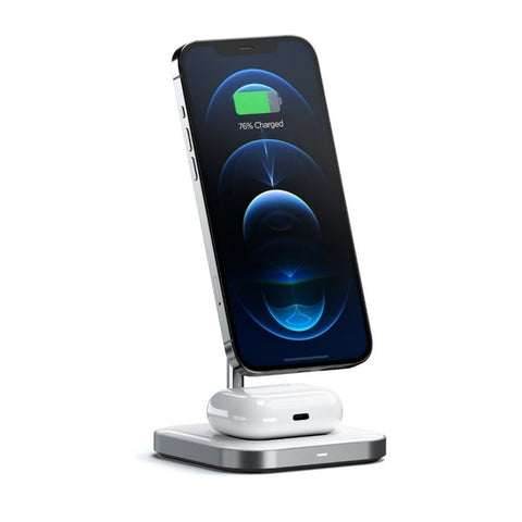 Satechi Magnetic 2-in-1 Wireless Charging Stand Tillbehör 