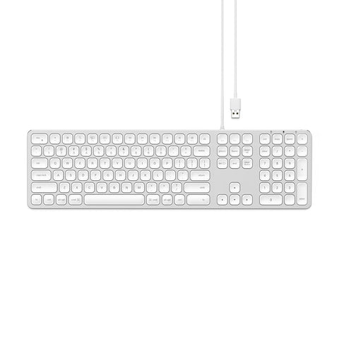 Satechi tangentbord med USB anslutning - Nordisk Layout Tangentbord Satechi tangetbord med USB anslutning - Tangentbord Mac