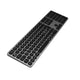 Satechi Trådlöst tangentbord för upp till 3 enheter - Nordisk Layout Tangentbord Satechi Trådlöst tangentbord m. bakgrundsbelysning - tangentbord mac